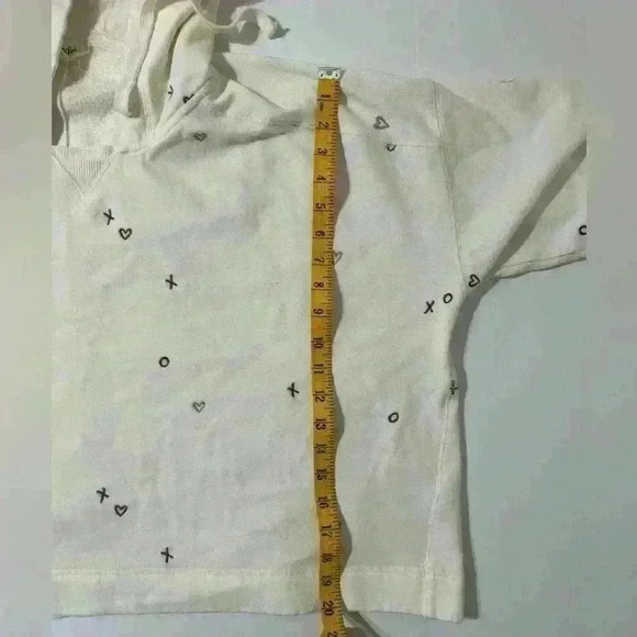 Splendid X O Embroidered Cropped Sweatshirt - Picture 4 of 8